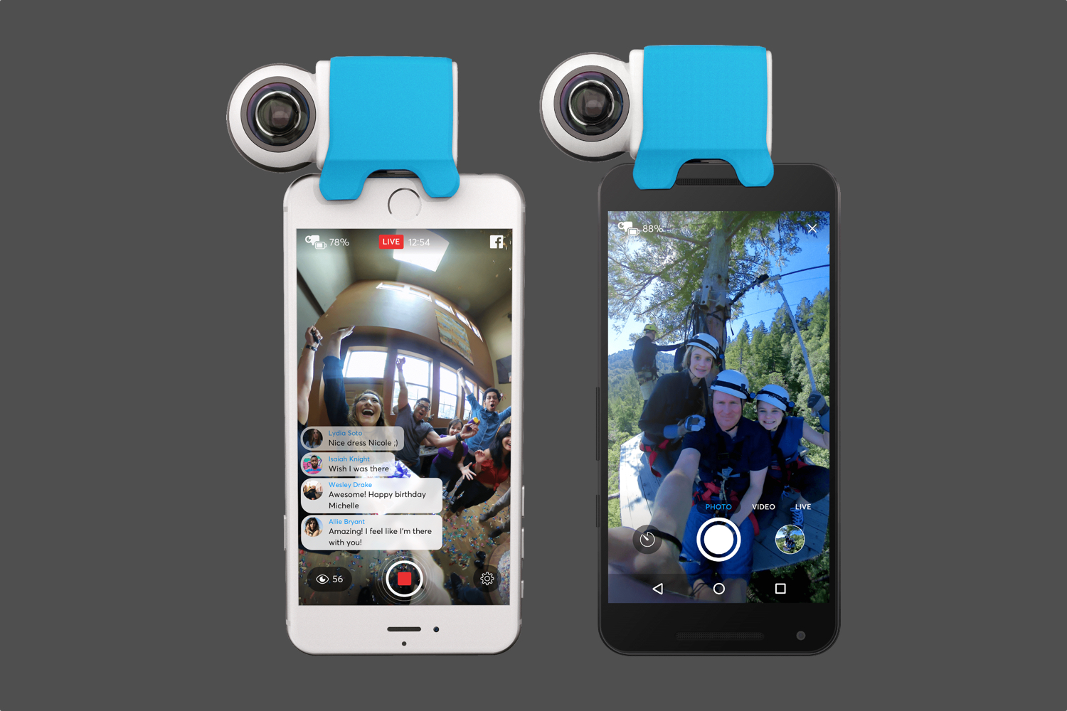 giroptic io 360 now available for android f8 2017 dressed on iphone6 white nexus5x front live photo  2