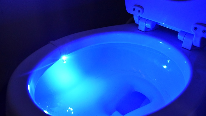 Kill Germs and the Darkness with the Updated IllumiBowl Toilet Light