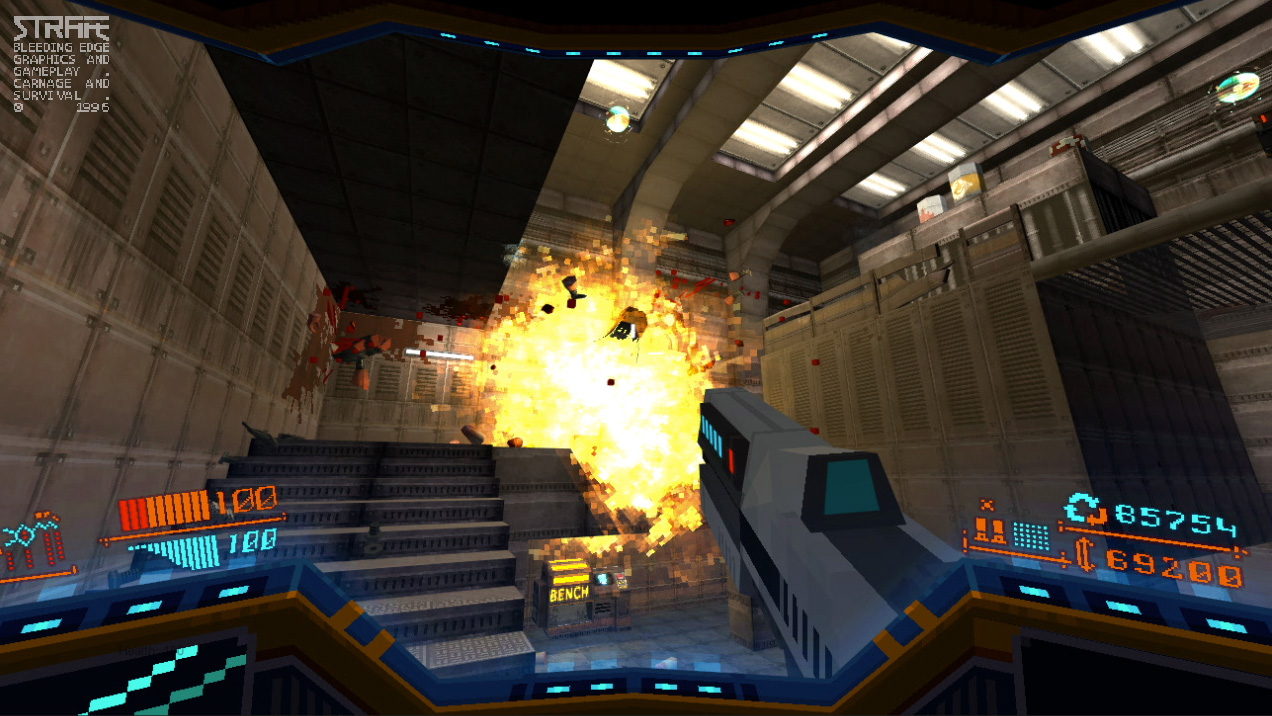 strafe ps4 hands on review screen 1
