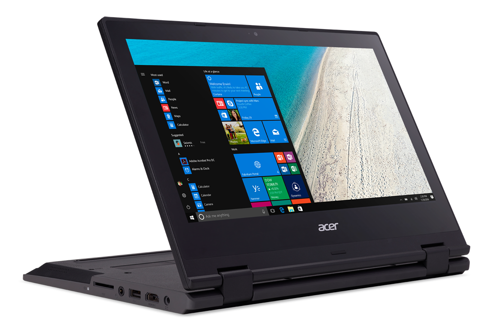 acer introduces travelmate spin b1 windows 10 s convertible b118 06