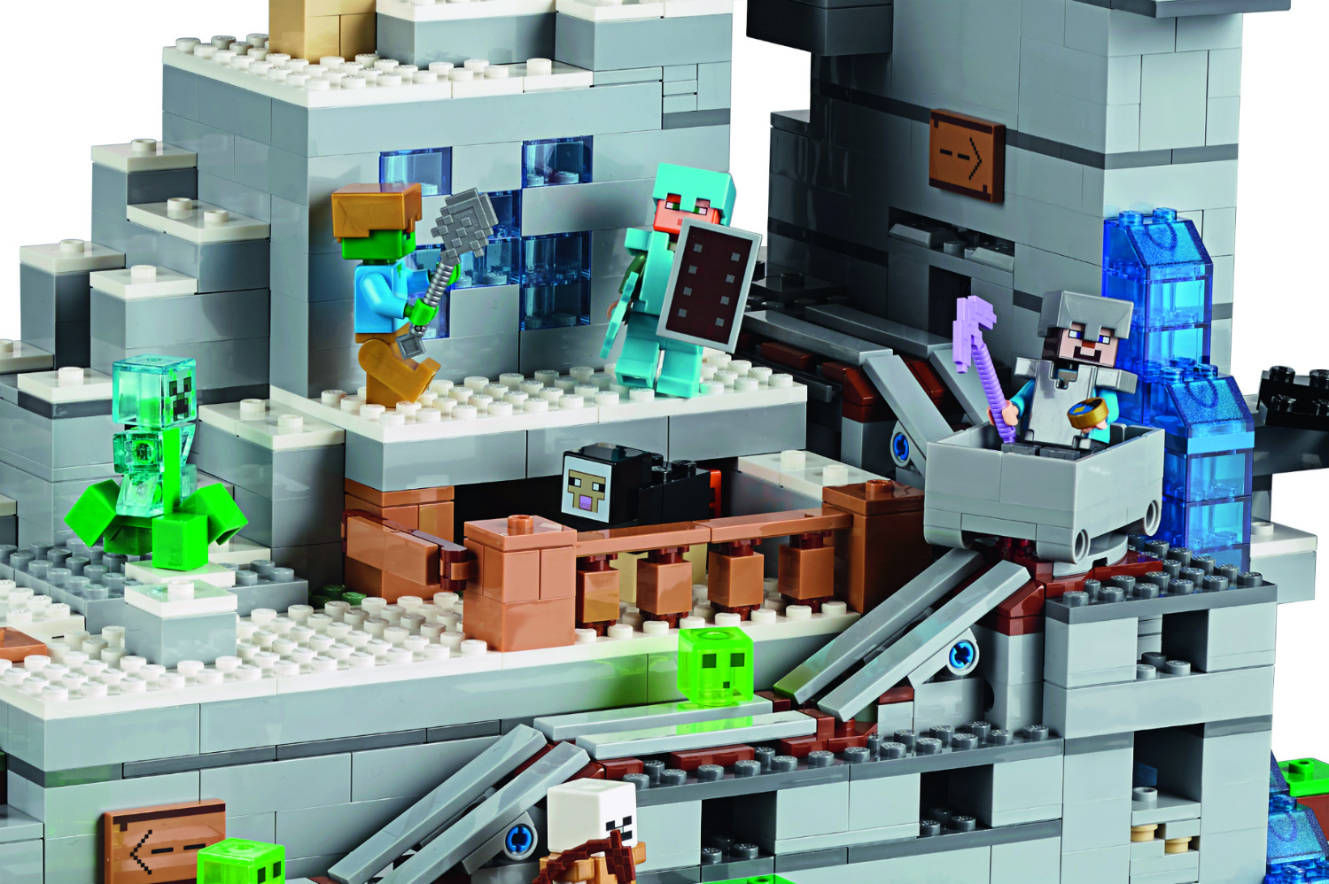 The Lego 'Minecraft' Mountain Cave is the new biggest set in town