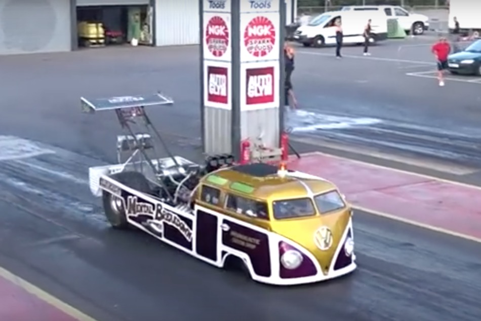 Volkswagen Microbus Dragster 'Mental Breakdown' | Video | Digital Trends