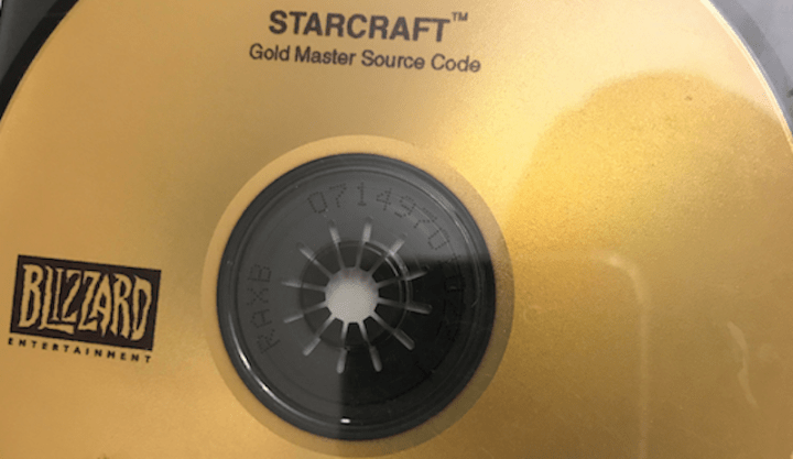 blizzard starcraft source code disc reward