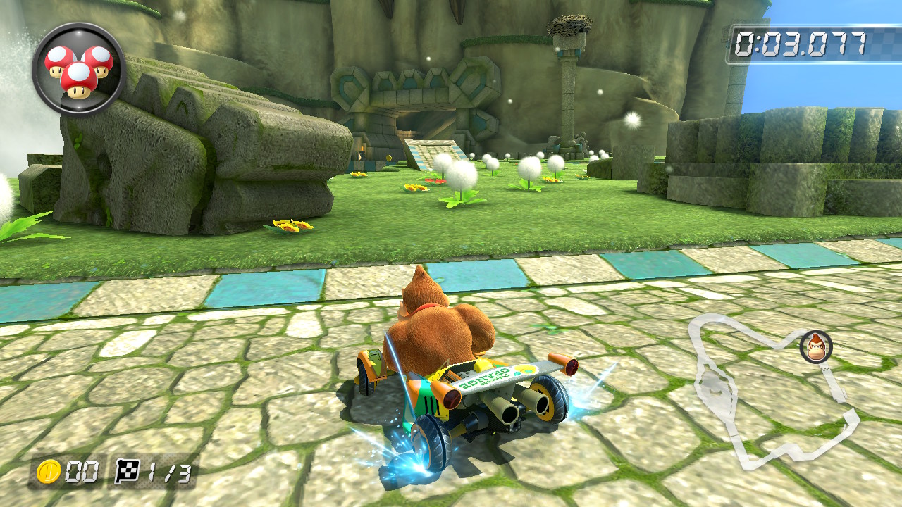 mario kart 8 shortcuts thwomp ruins 1