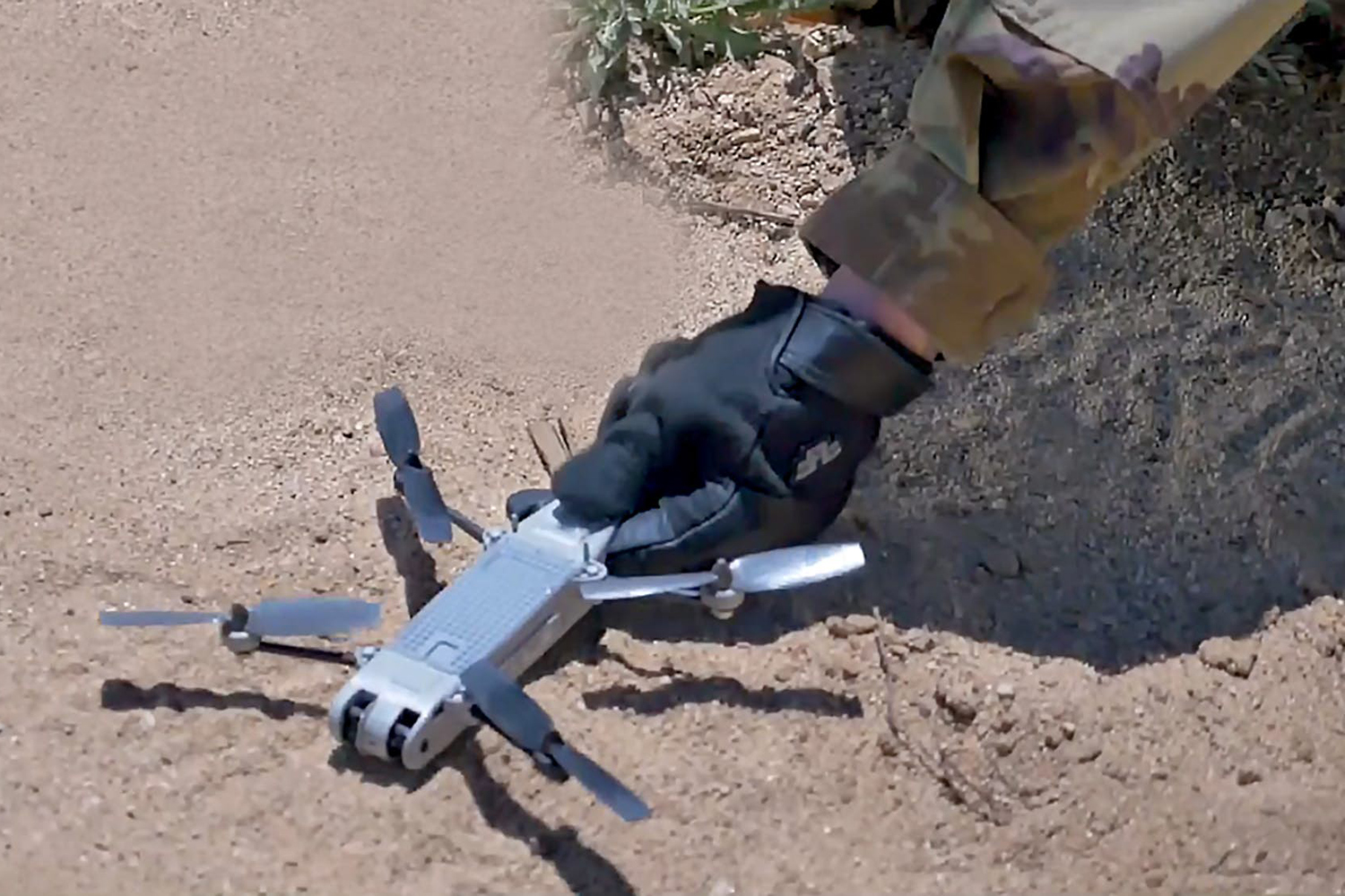 snipe nano drone solider aerovironment
