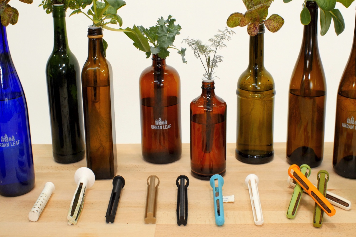 This $22 Kit Turns Your Empty Wine Bottles Into an Herb Garden