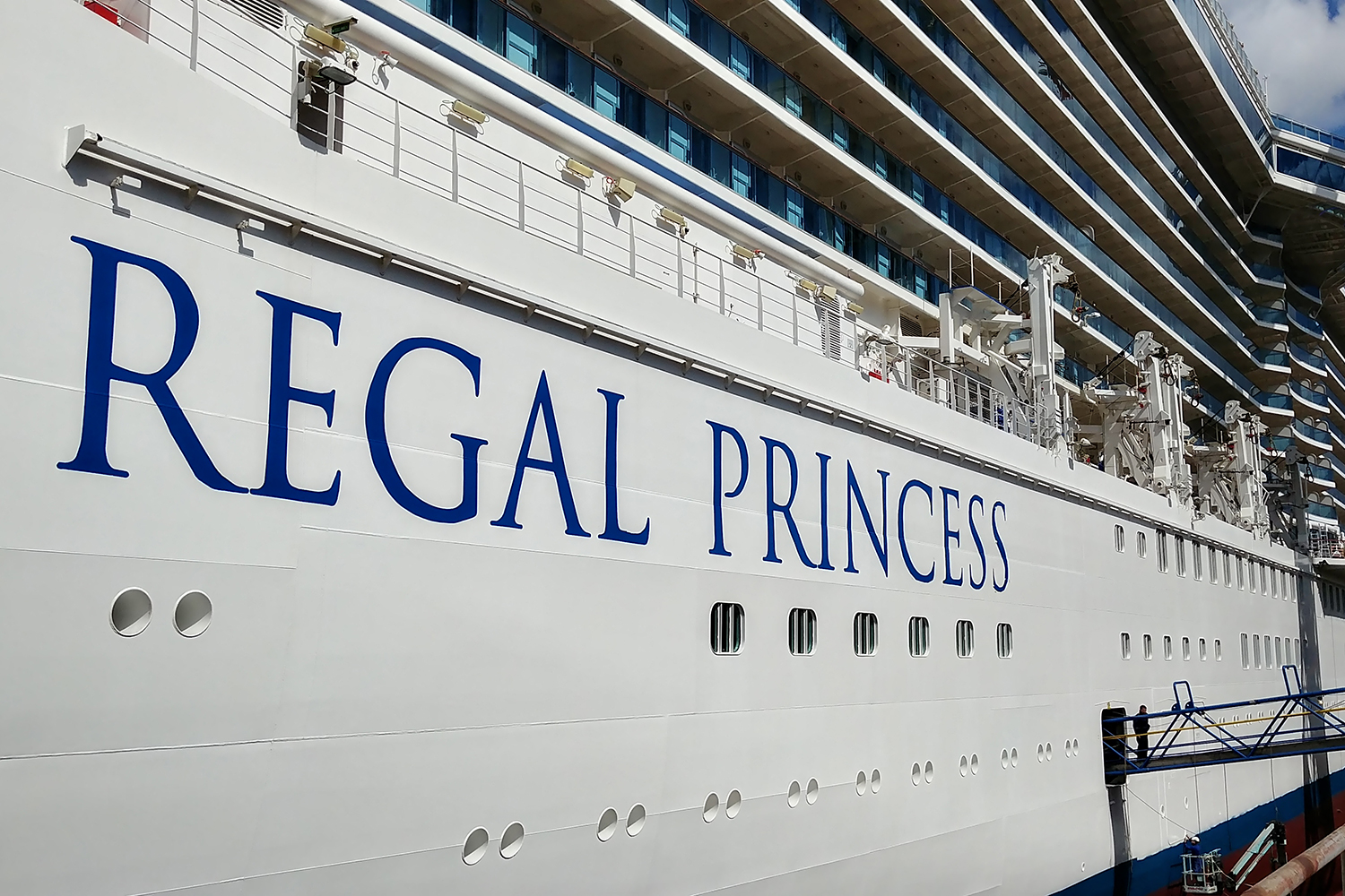 princess cruises readies its high tech cruise ship regal ocean medallion 3