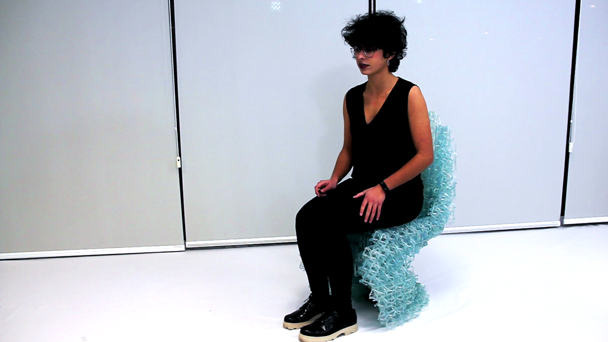 robot printing chair continous plastic voxel v1 0 design computation lab furniture seating 3d technology  dezeen 6