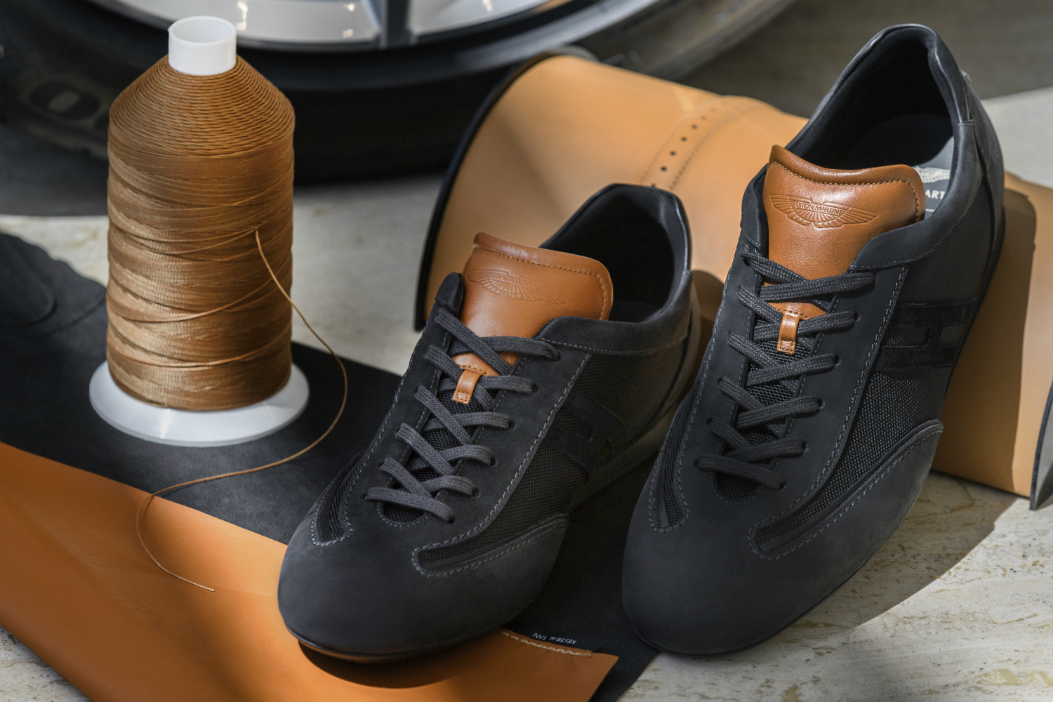 aston martin x hogan sneakers fw1718 limited edition  a