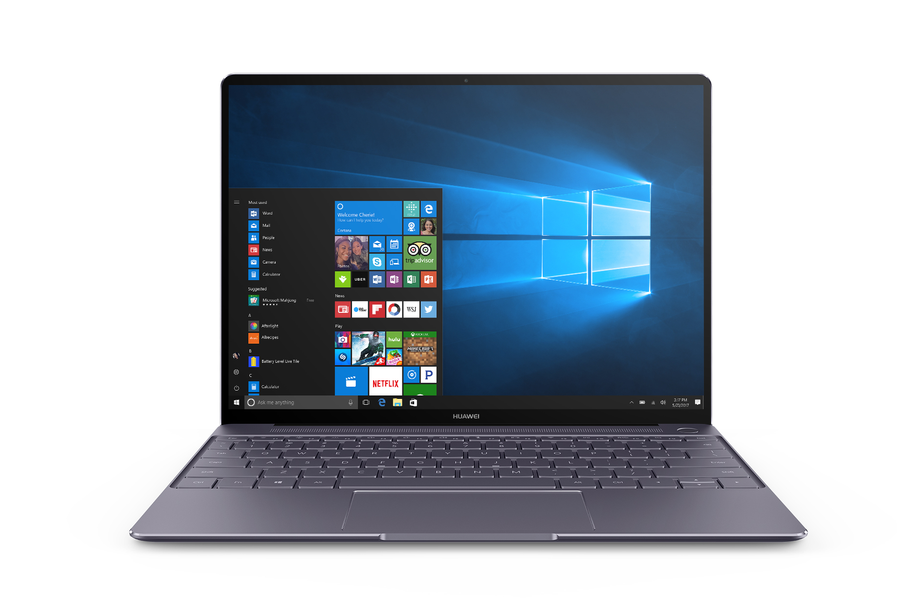 huawei releases pricing availability matebook x d e grey 20170412  1