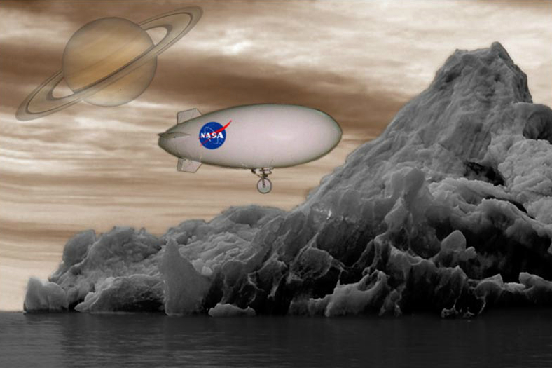 weirdest space missions, aerover blimp moon titan saturn
