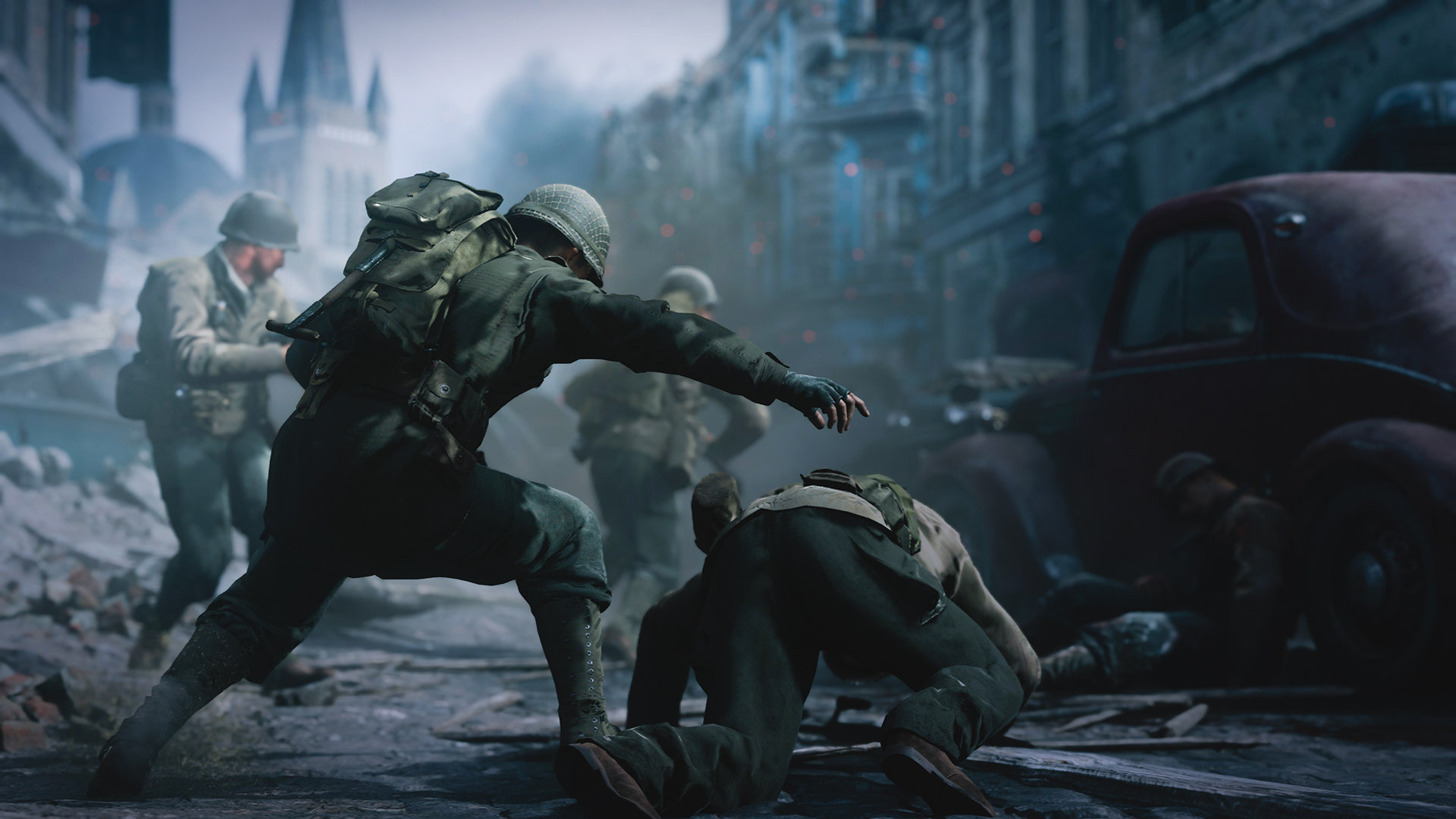 PlayStation on X: Introducing Call of Duty: WWII. Private beta later this  year, pre-order to play it first on PS4:    / X