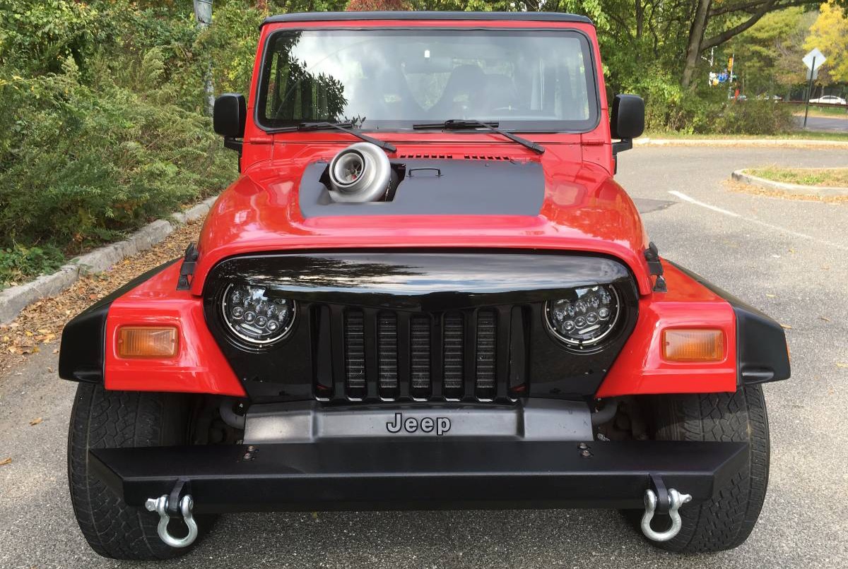 Jeep Wrangler with Supra power