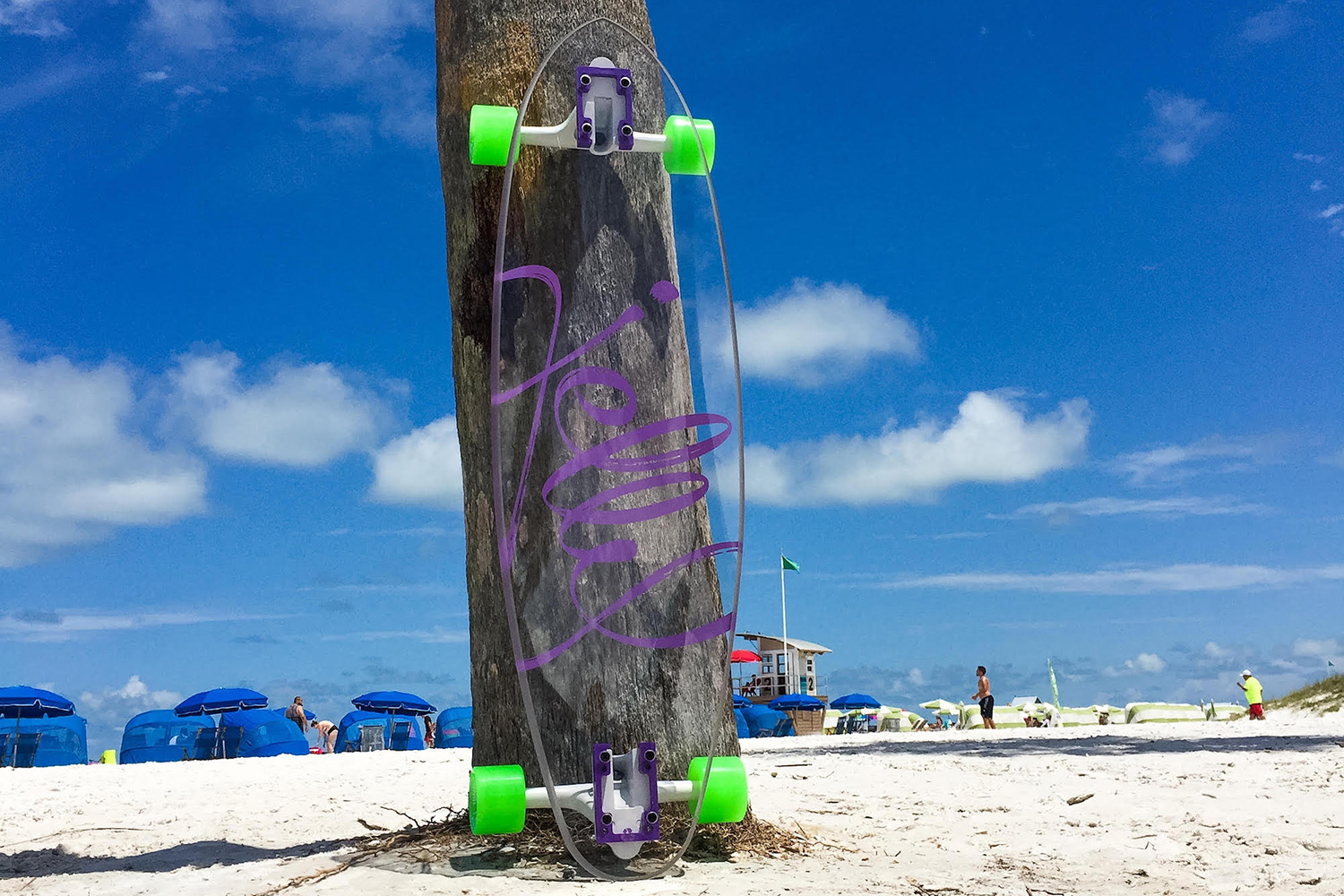jelly skateboards interview longboard on beach