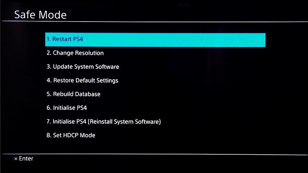 How to reset a PS4 |
