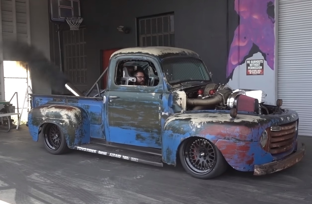Ford pickup hot rod