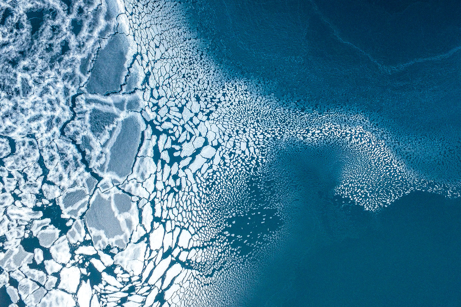 dronestagram photography contest 2017 ice formation