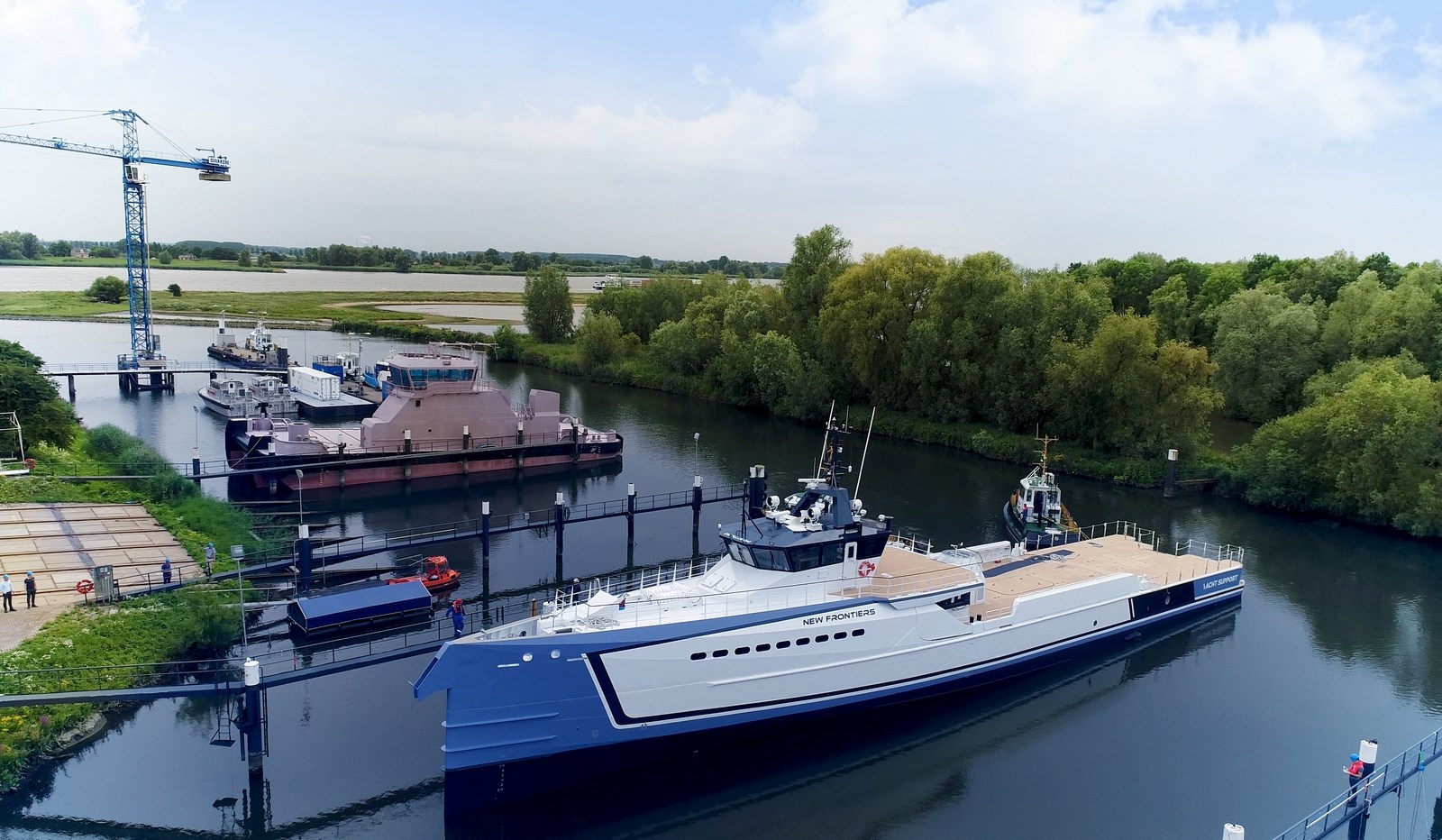 Damen Yacht Support Vessel New Frontiers