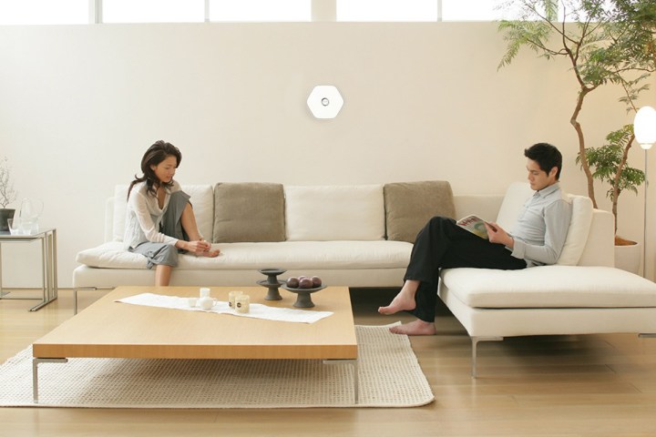 Kirio Smart Homes lifestyle shot of couple in their living room