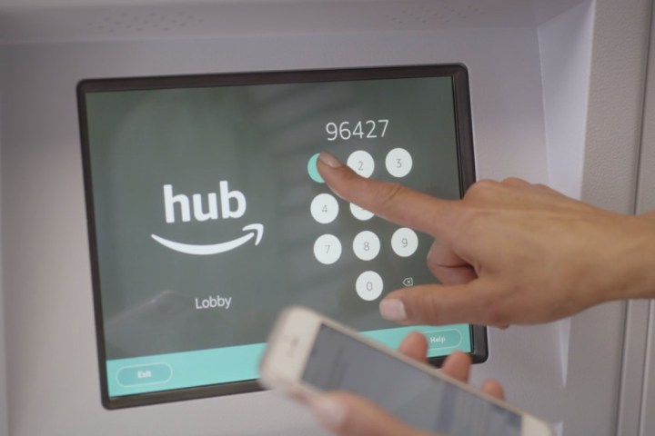 amazon hub apartment mail delivery