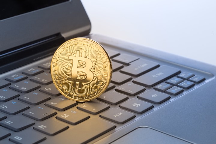 Bitcoin on computer