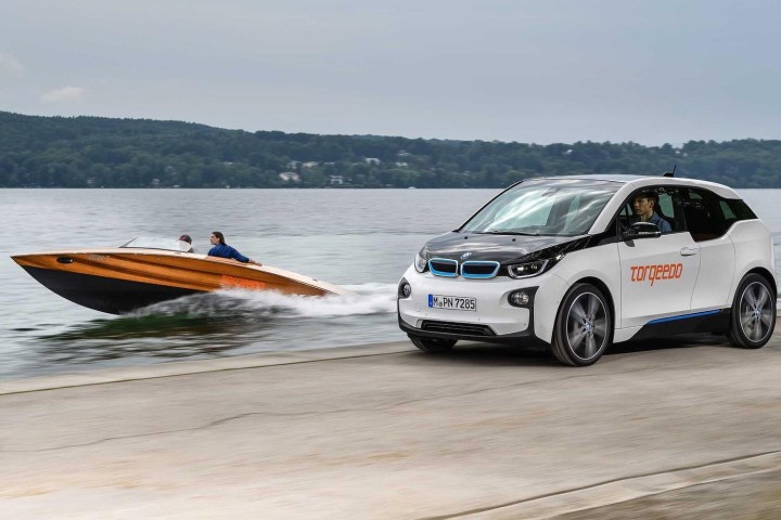 BMW's i3 battery pack powers Torqeedo's electric boats.