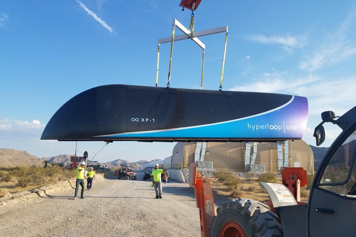 Hyperloop One test