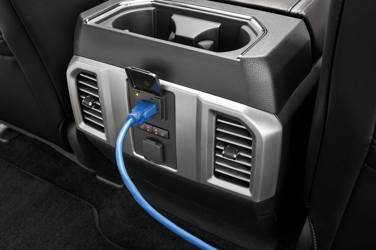2018 Ford F-150 - 110-volt 400-watt power outlet