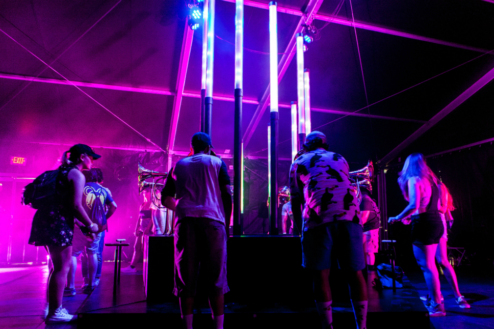 the lab technology rockstars hp panorama music festival dream machine