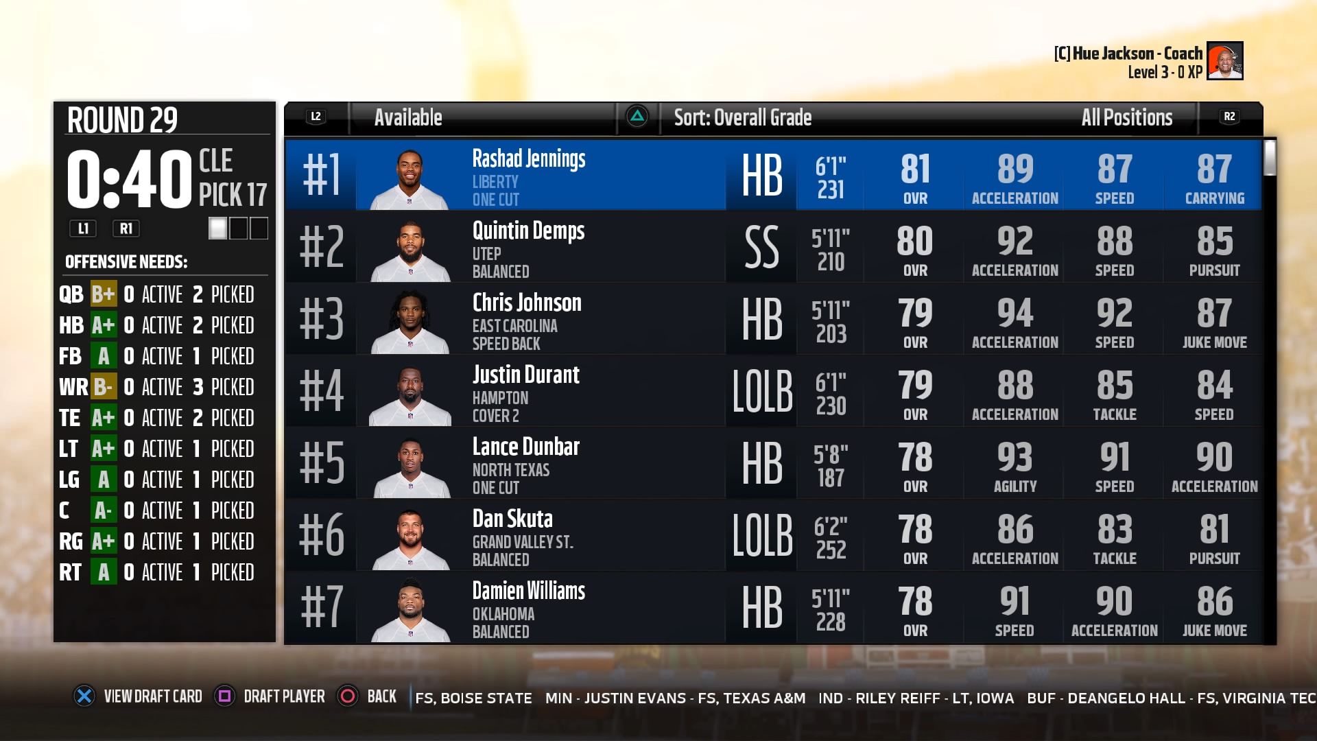 How to get the FIRST Pick in EVERY Fantasy Draft in Madden 22 Franchise  Mode 