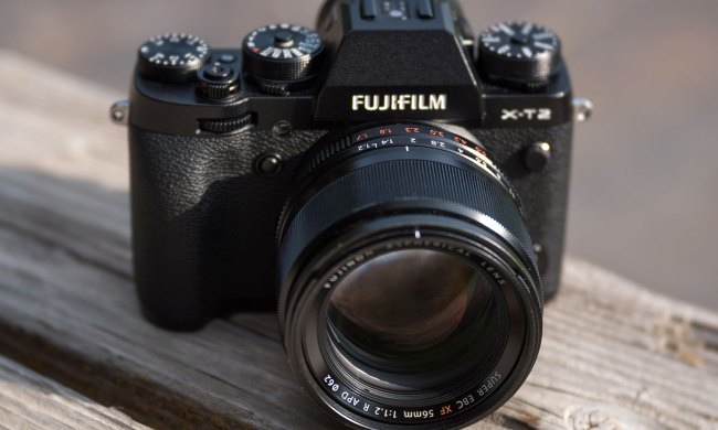 Fujifilm XF56mm f1.2R APD review front