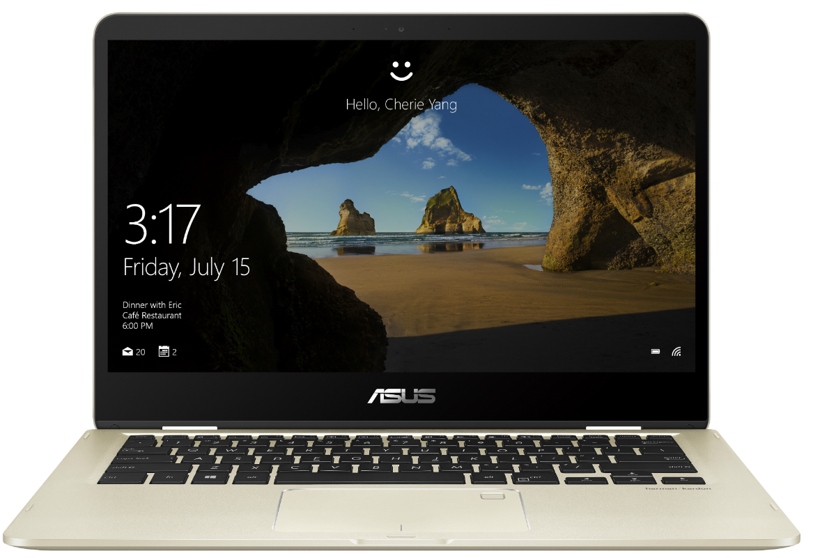 asus zenbook ifa 2017 news flip 14 ux461 product photo  1c icicle gold 05