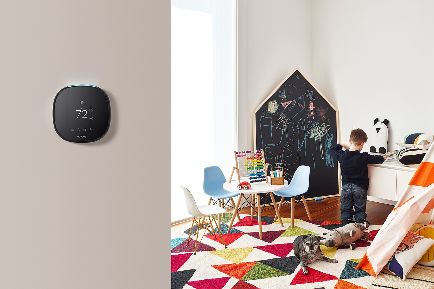 Ecobee4 smart thermostat kids room