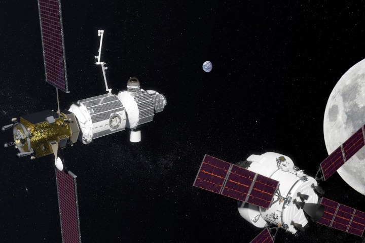 lunar station deep space gateway orion visiting