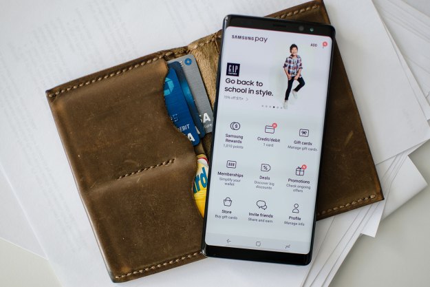 Samsung Galaxy Note 8 review samsung pay