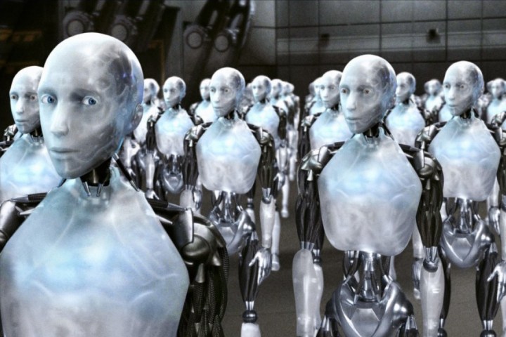 History of AI I, Robot movie