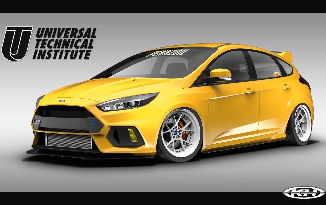2017 Ford Focus RS by Universal Technical Institute, Tjin Edition and Pennzoil