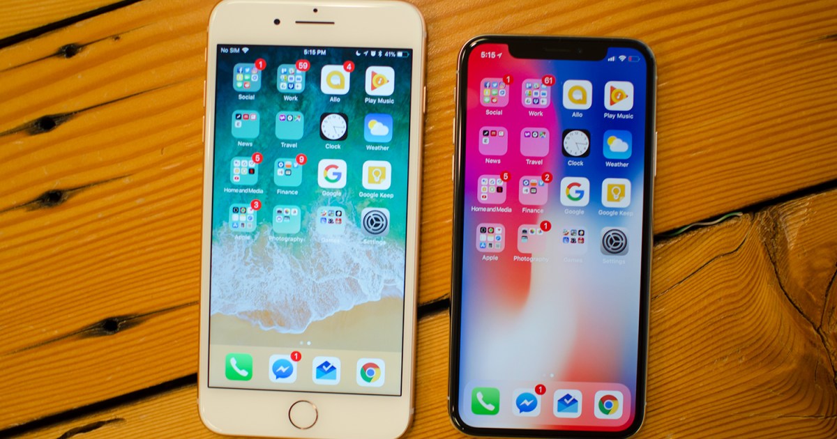 Comprometido Metáfora veredicto iPhone X vs. iPhone 8 vs. iPhone 8 Plus | Specs Comparison | Digital Trends