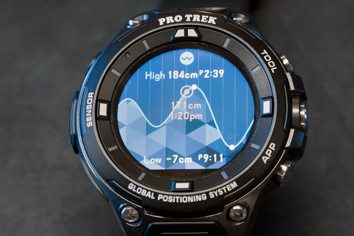 Casio PRO TREK Smartwatch 62mm Stainless Steel Indigo Blue WSD-F20A-BUAAU -  Best Buy