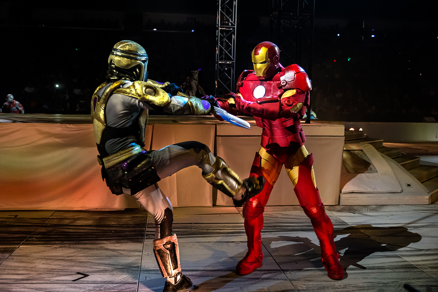 marvel universe live circus age of heroes on stage 9