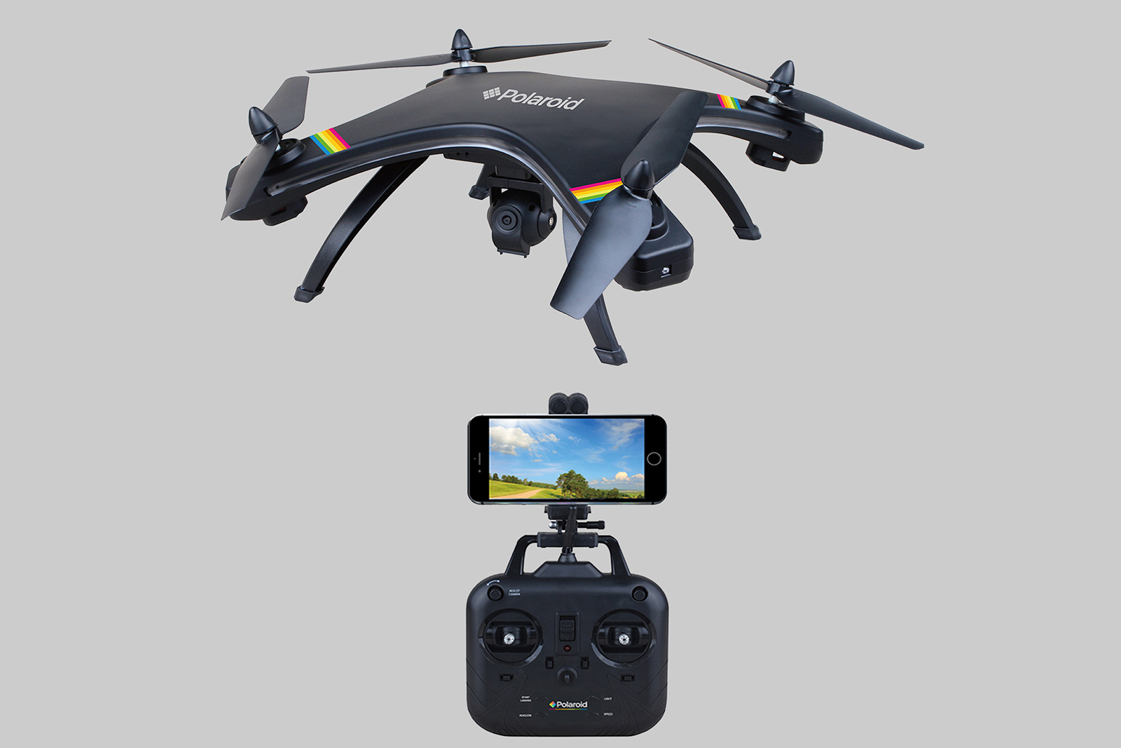 Polaroid camera drones