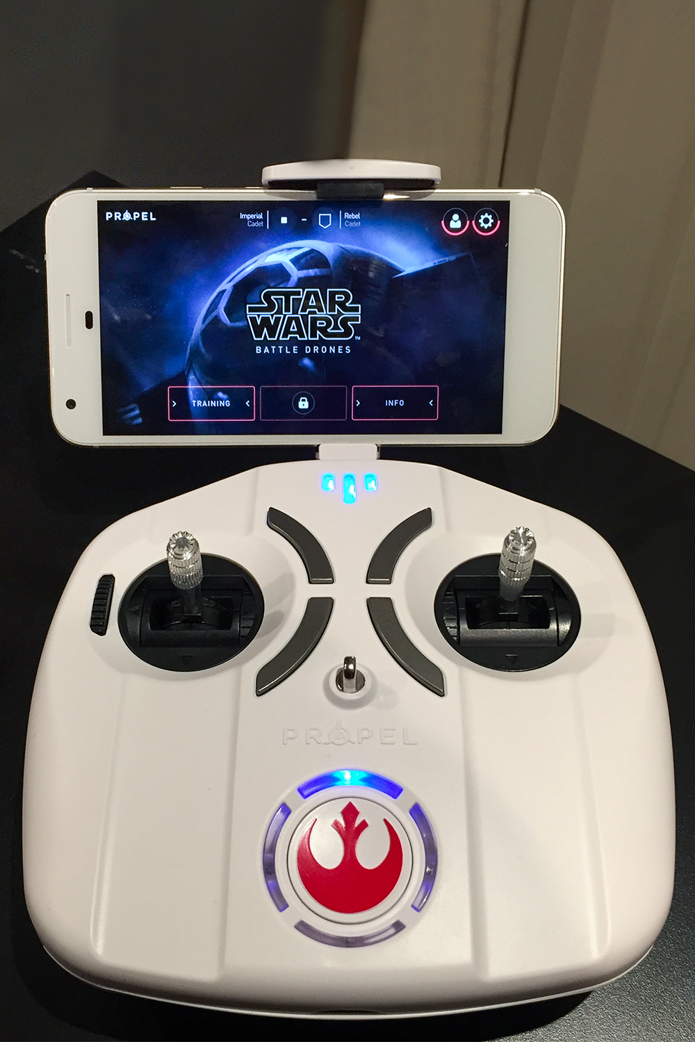 Star Wars Propel Battle Drones Shop Display Demo Video Screen Rare Collectible 