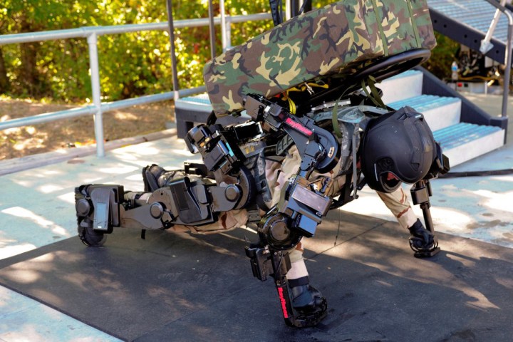 exoskeletons military
