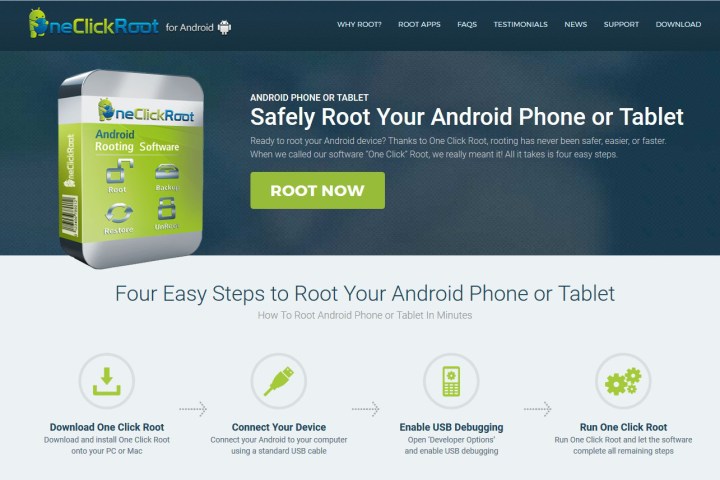 one click root how to root android