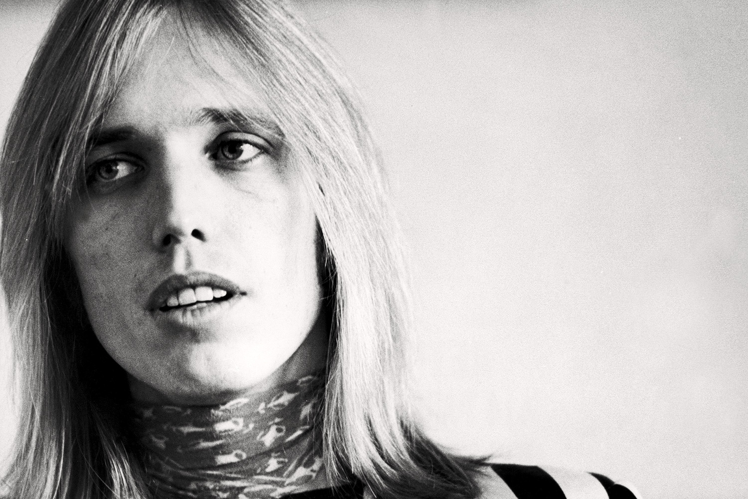 Tom Petty bw young