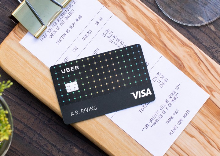 uber credit card launch