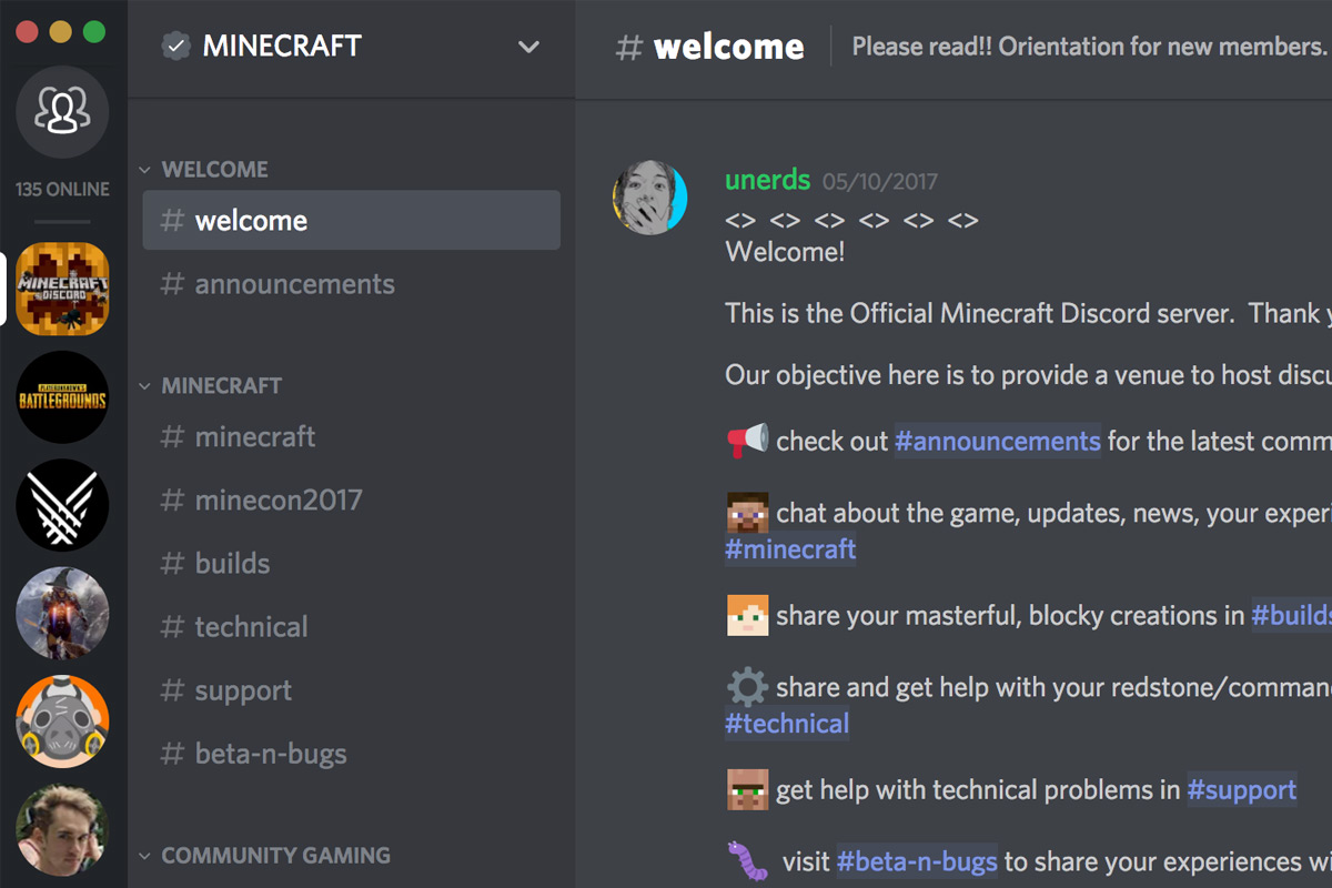 Discord servers categorized as Gaming