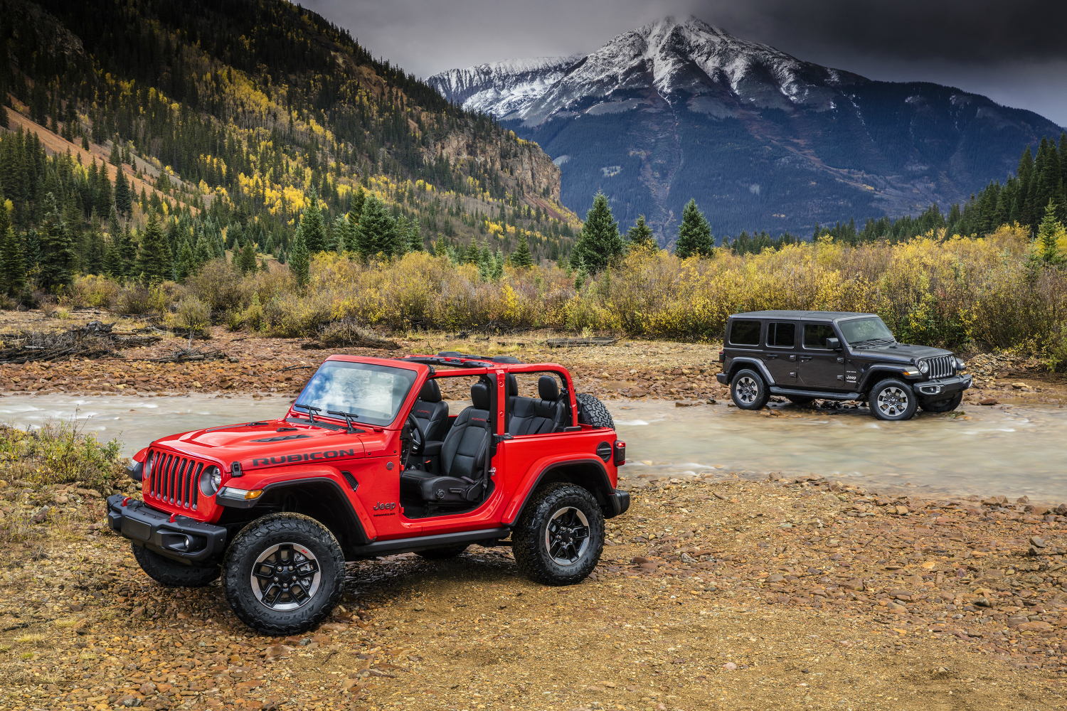 2018 Jeep Wrangler JL Rubicon and Sahara