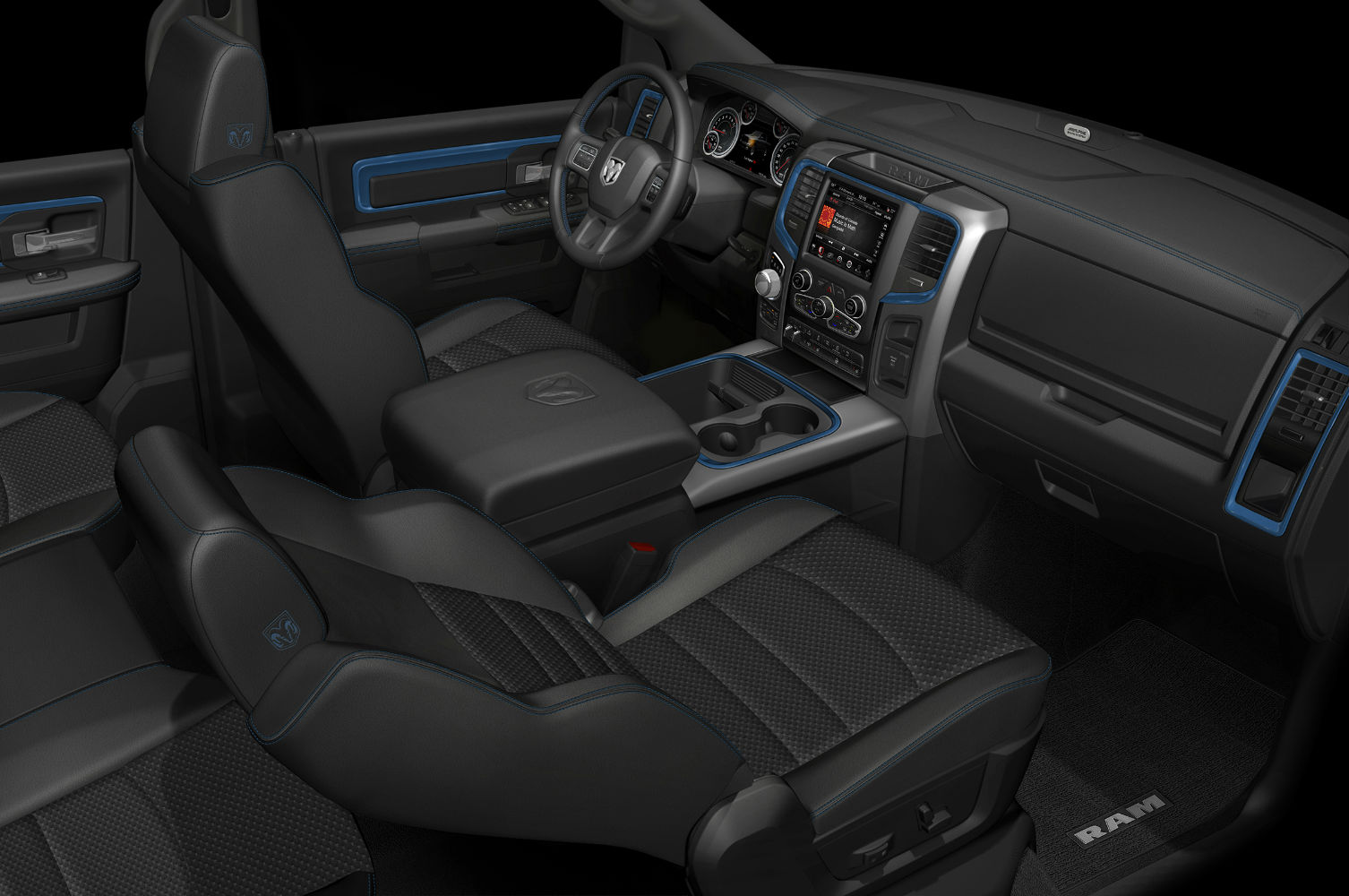 2018 RAM 1500 Hydro Blue Sport