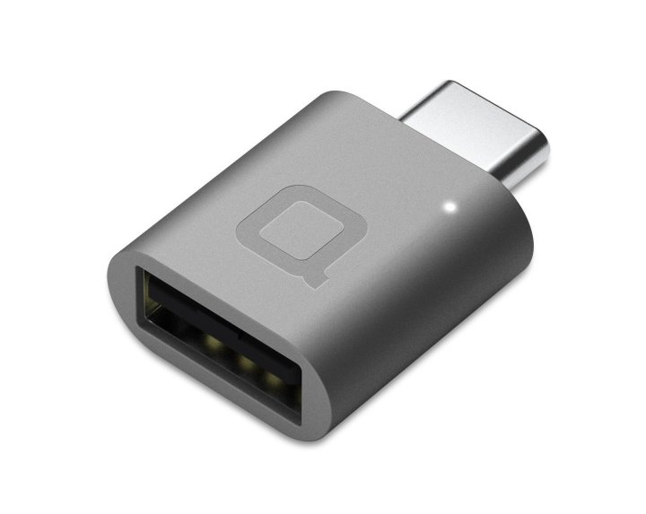 The Nonda USB-C to USB-A mini-dongle.